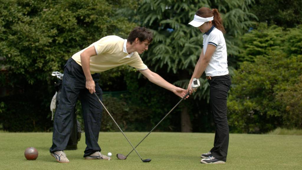 second date golf lesson