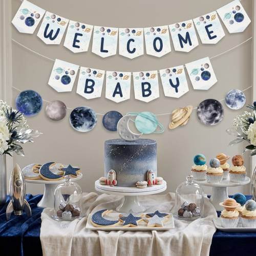 astronaut baby shower theme