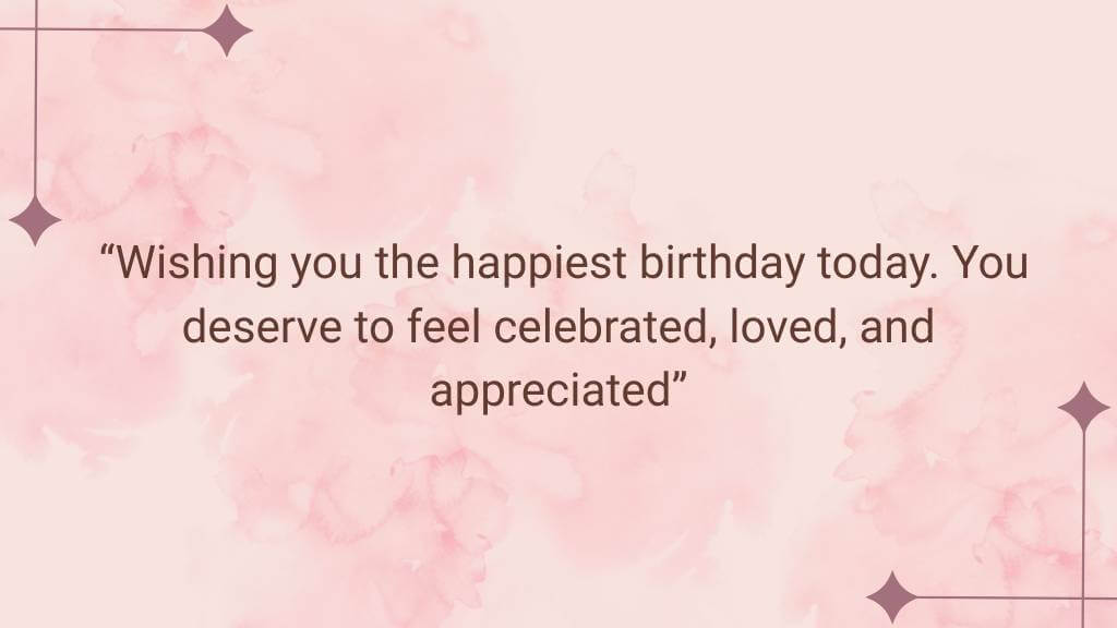 happy birthday beautiful lady special day quote