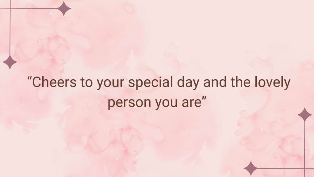 happy birthday beautiful lady wish quote