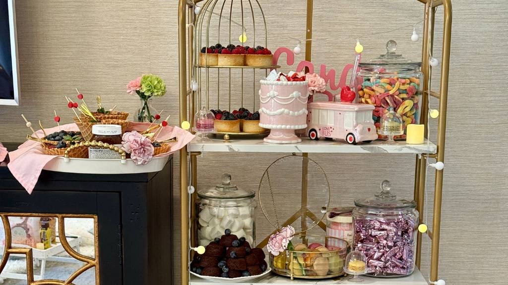 sleepover snack candy bar