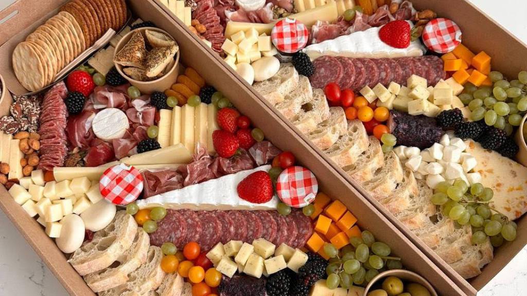 sleepover snack charcuterie box