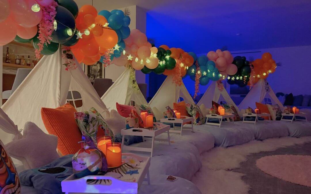 Sleepover Snacks with Movie Genre Pairing Guide