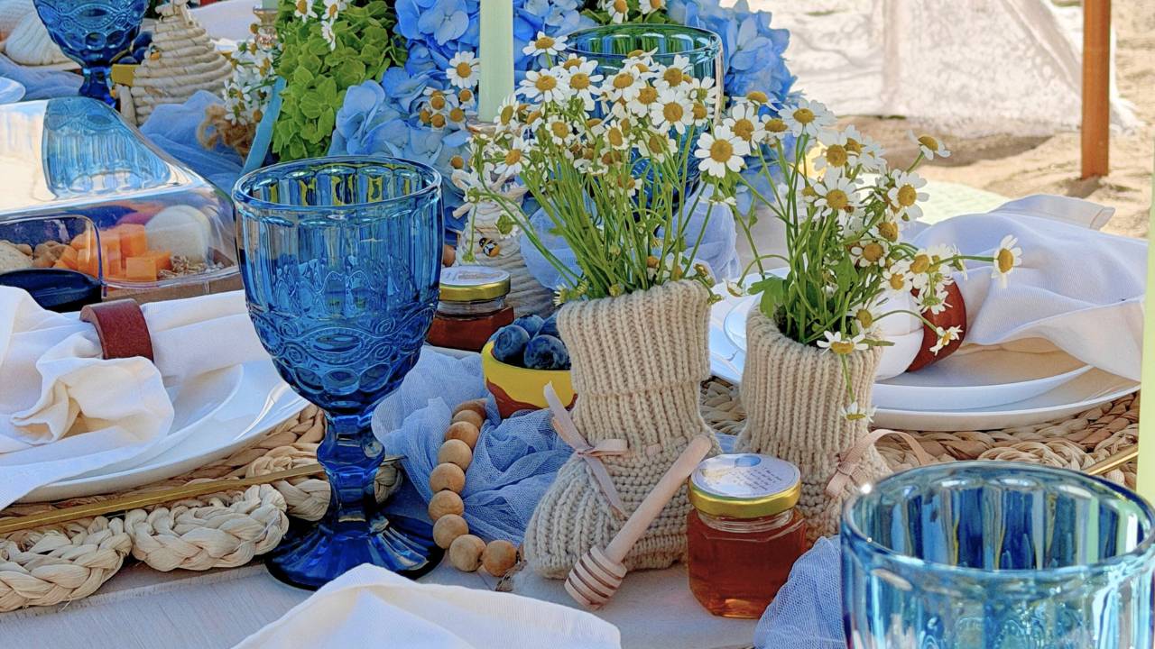 baby sprinkle picnic table details