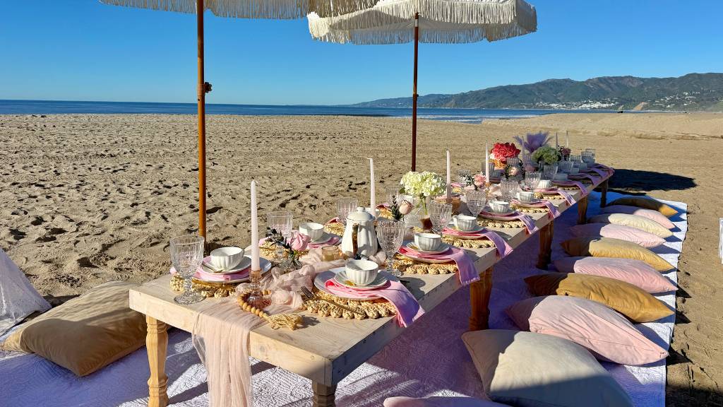 tea party picnic for tweens