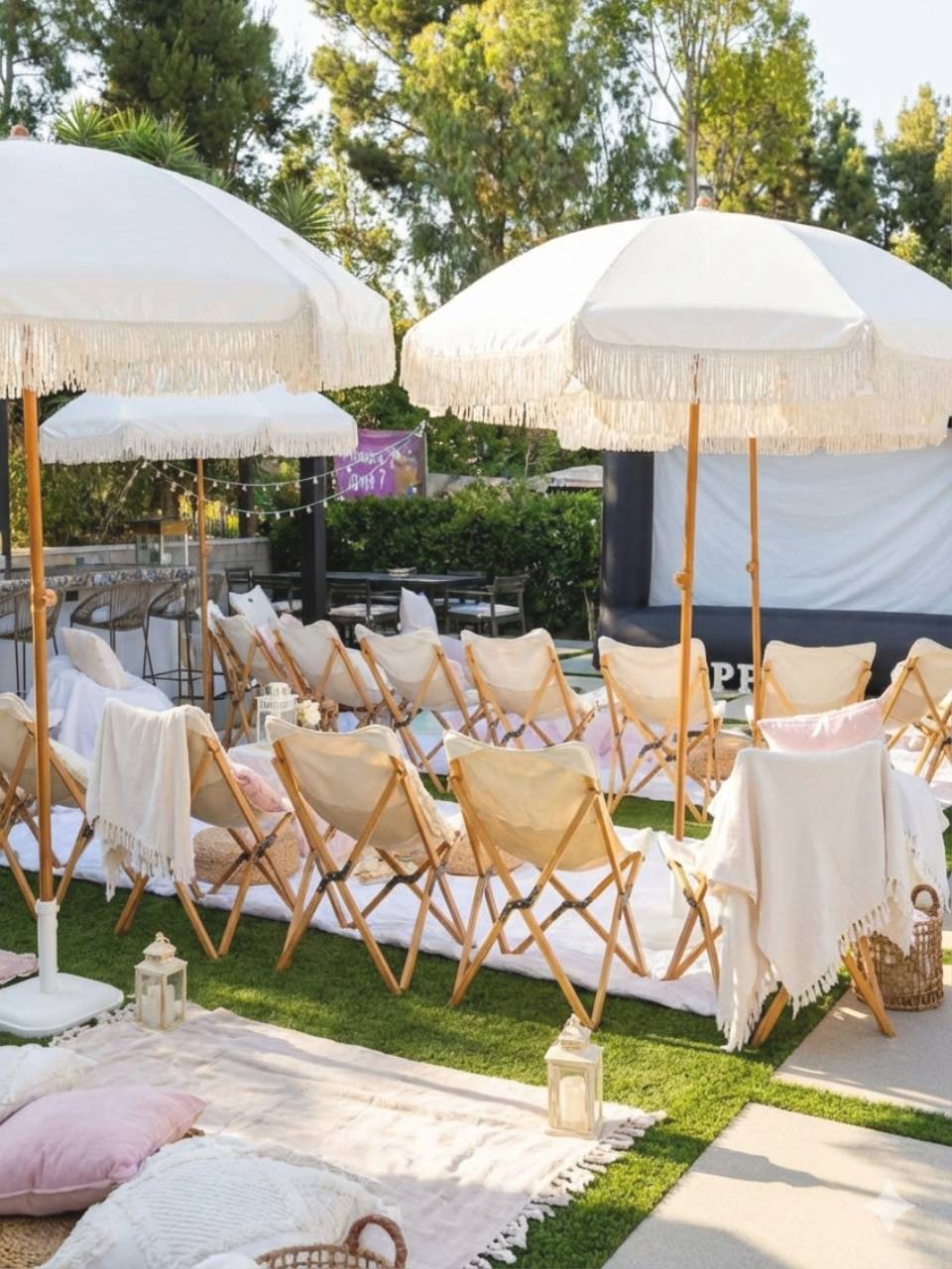 outdoor movie night rentals LA