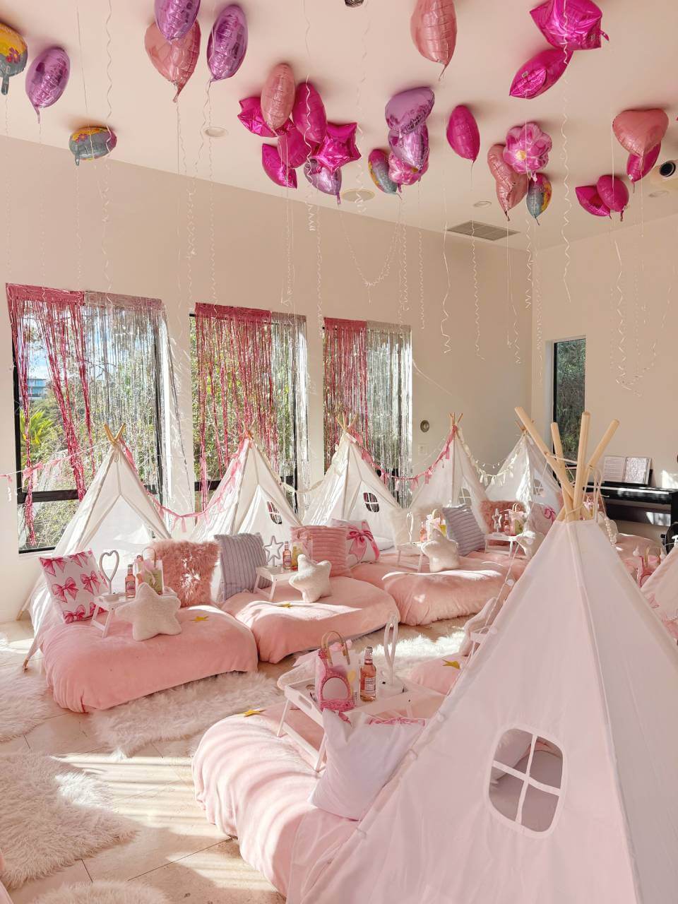 sleepover party rentals in LA