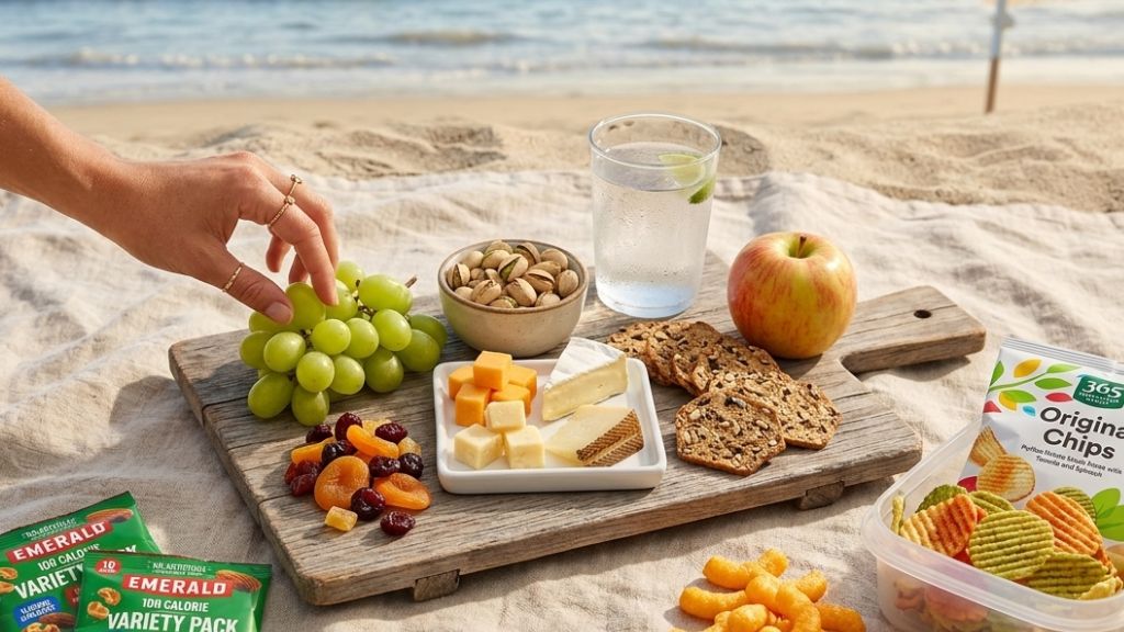 beach picnic food